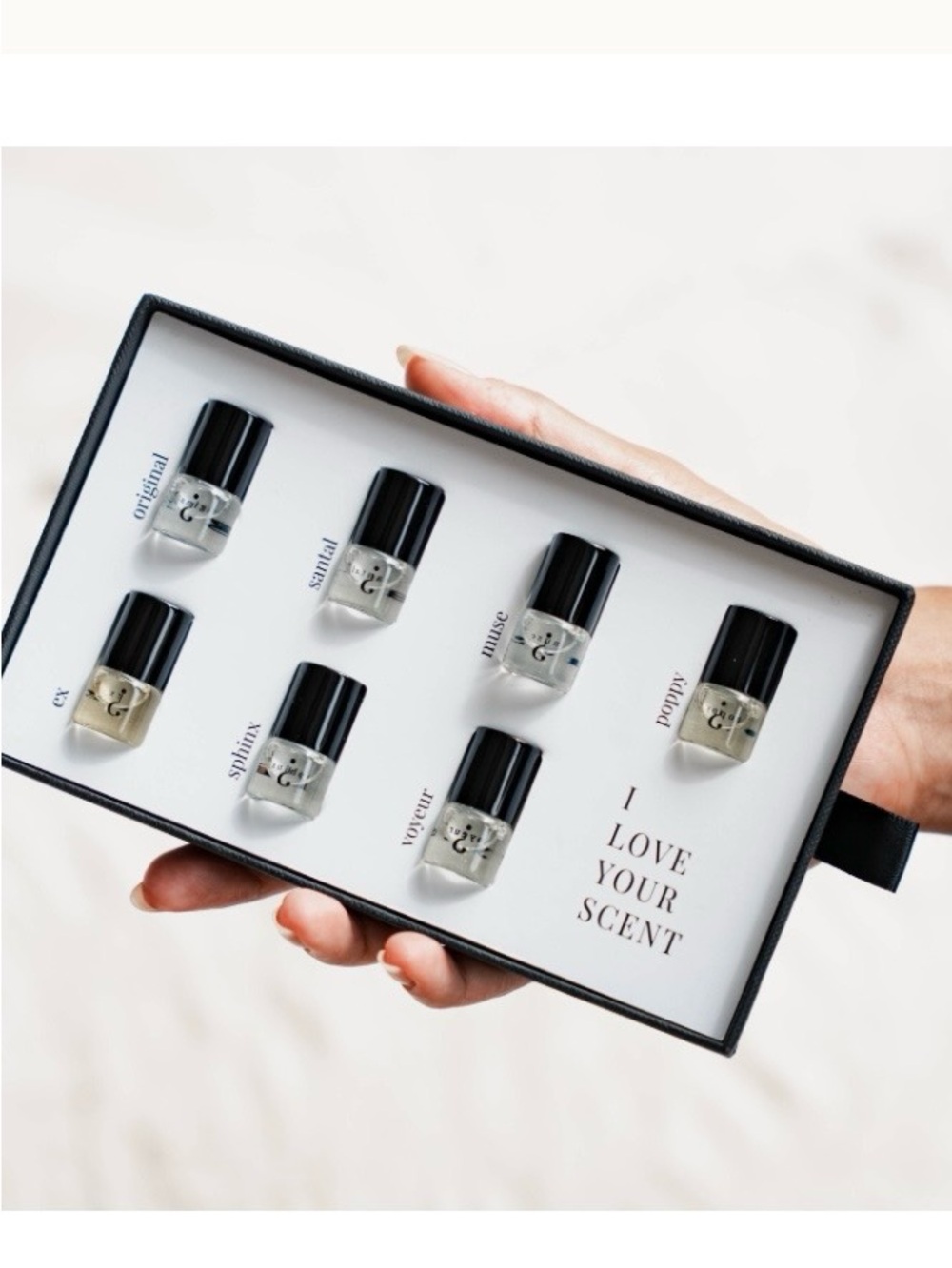 NIB Riddle Oil Roll-On Unisex Frgrance Sampler Box 7 x 1ml